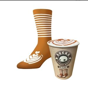 Latte Novelty Socks